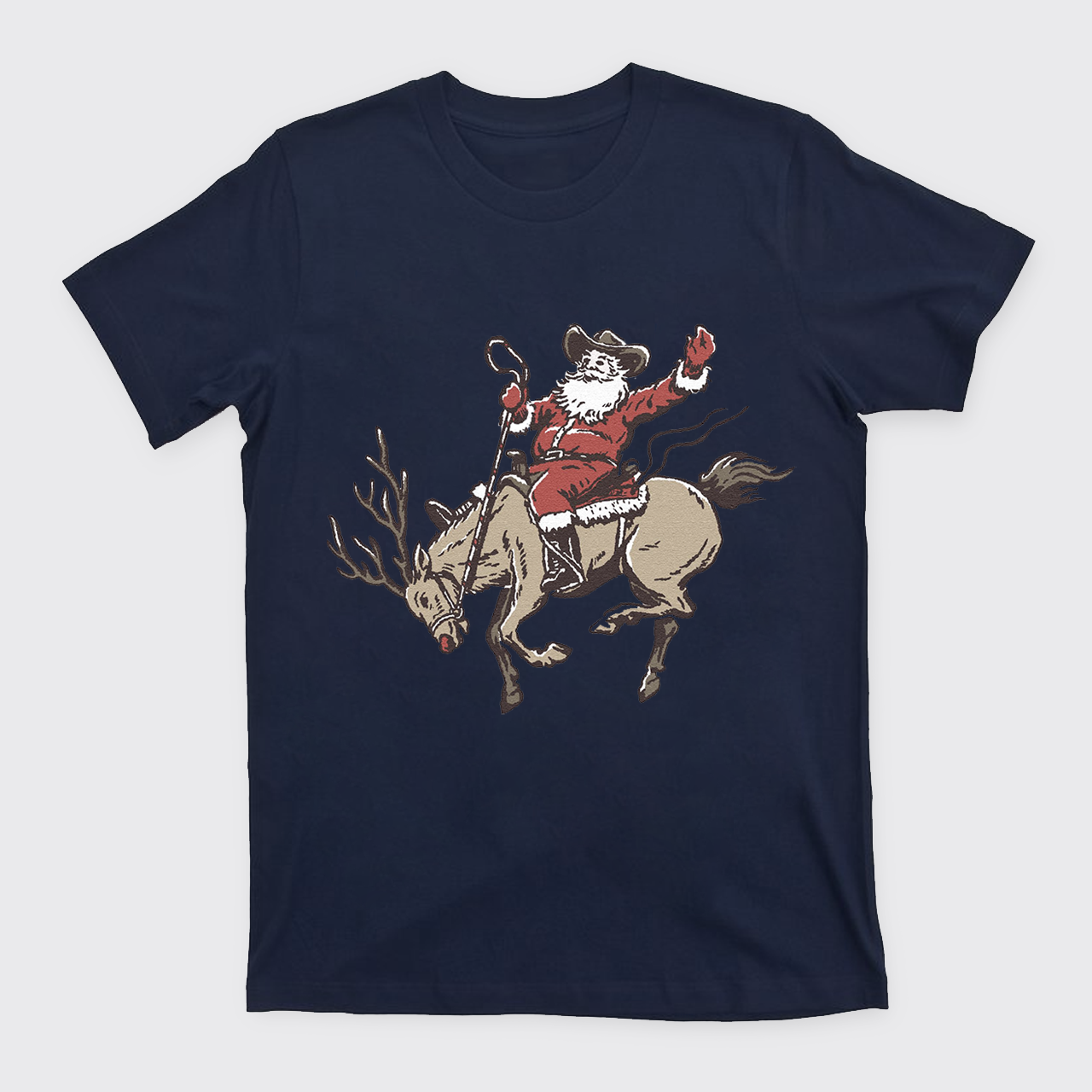 Cowboy Santa Rodeo T-Shirts