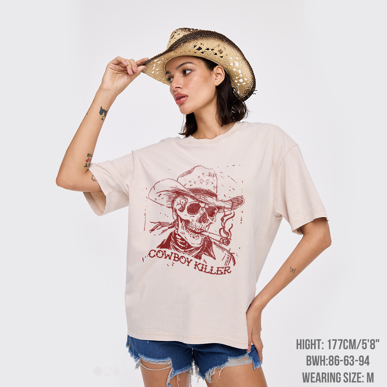 Cowboy Killer Death & Friends Garment-dye Tees