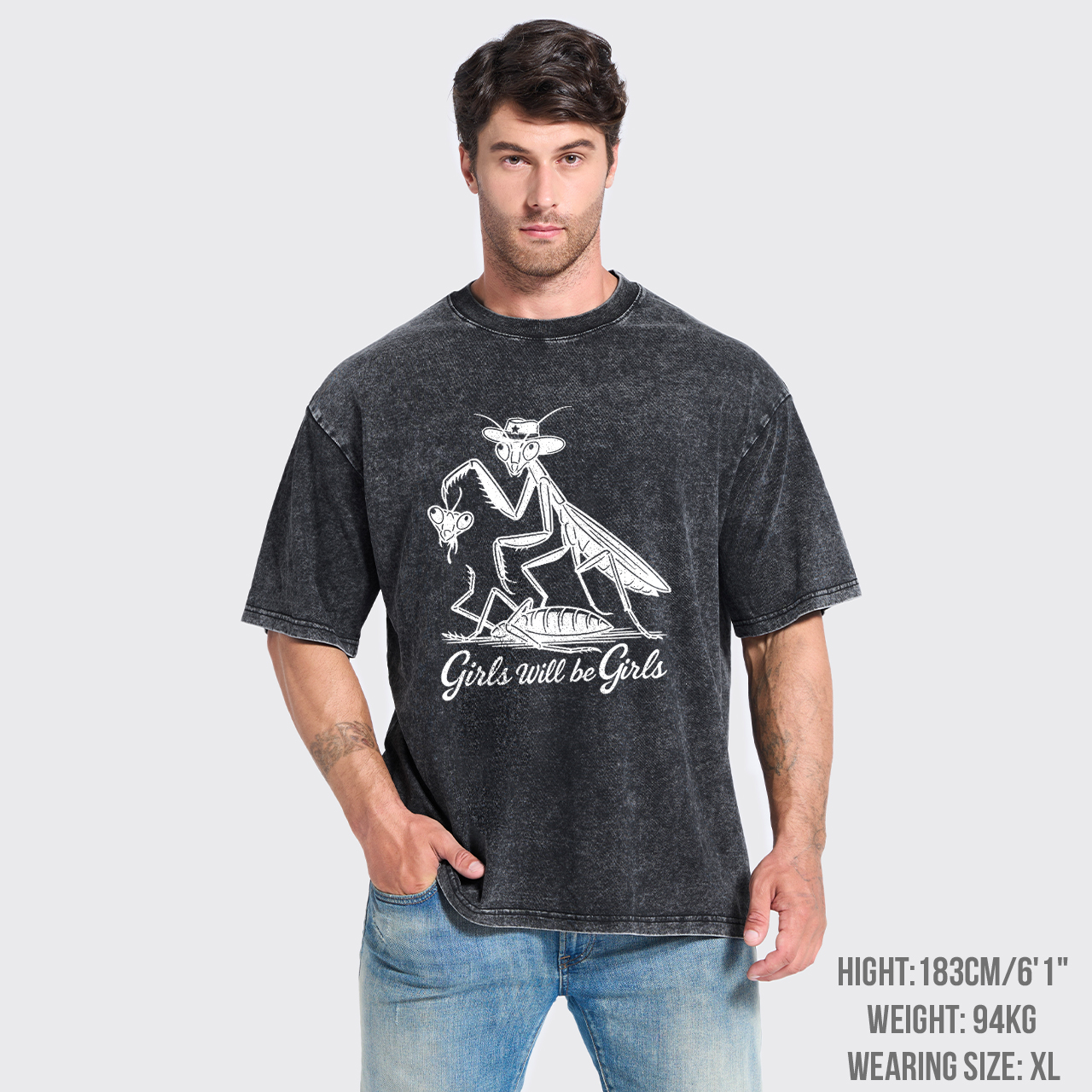 Girls Will Be Girls Garment-dye Tees