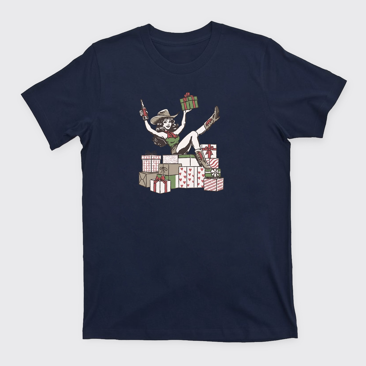 Cowgirl Christmas T-Shirts