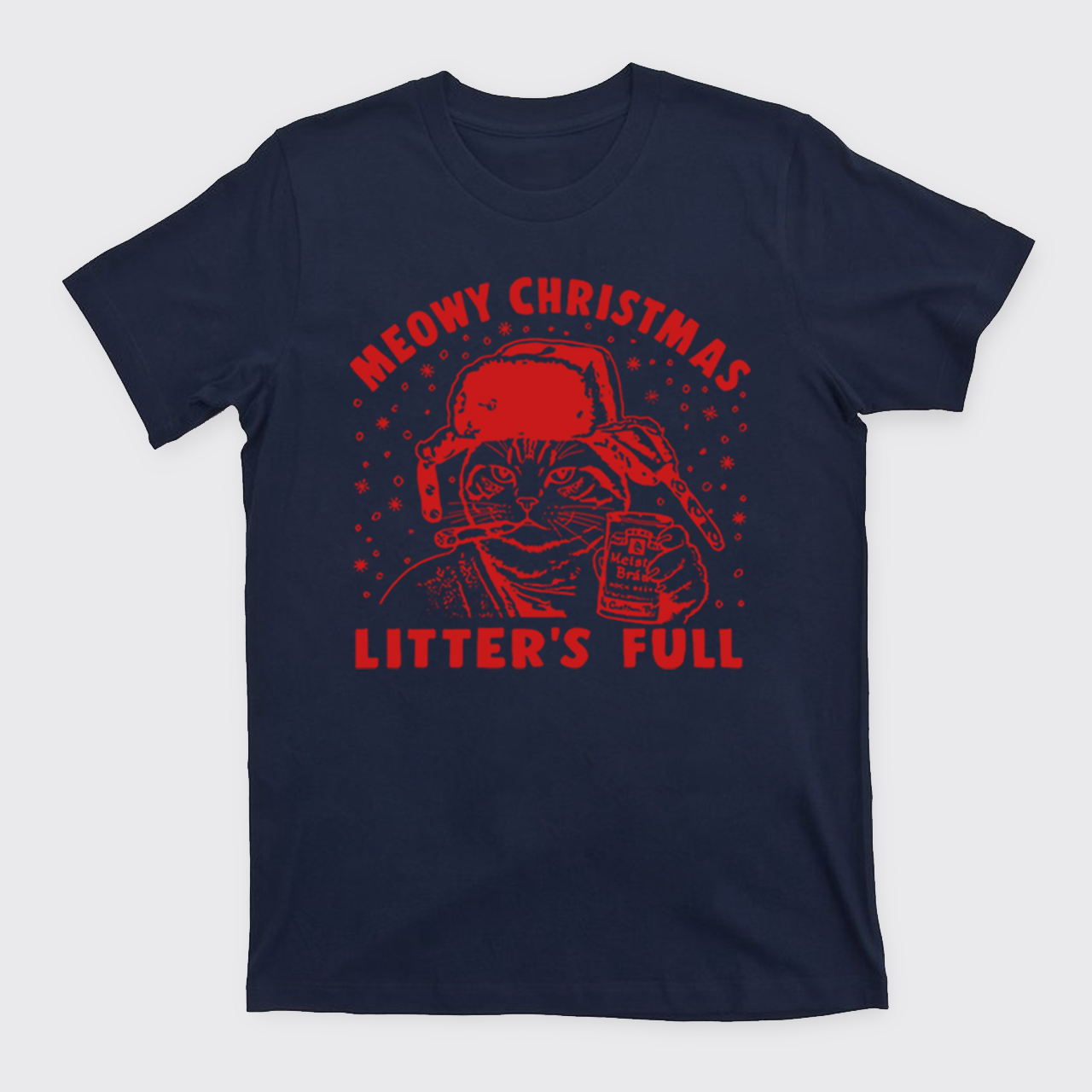 Meowy Christmas Litter's Full T-Shirts