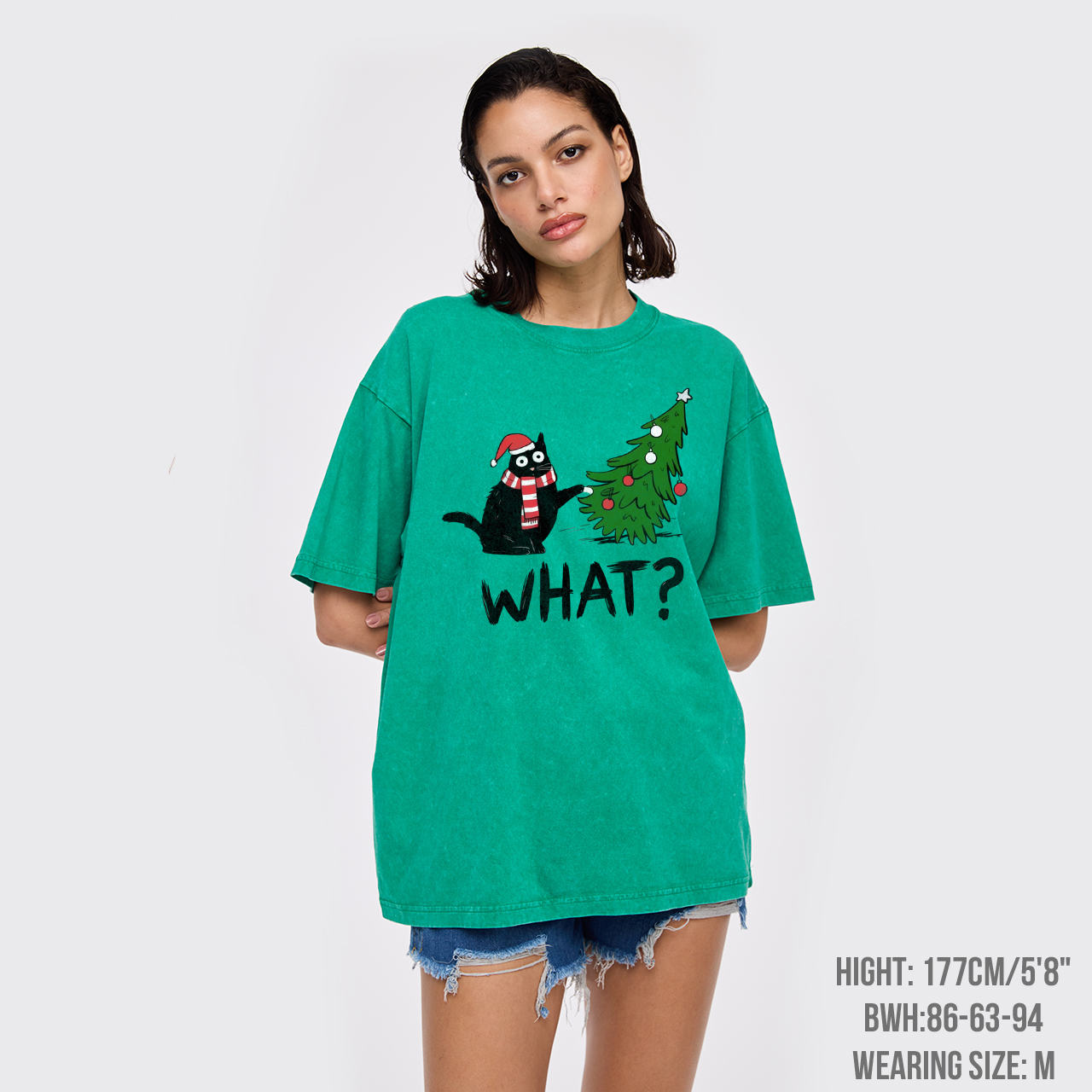 What Christmas Tree Knocked Over Garment-dye Tees