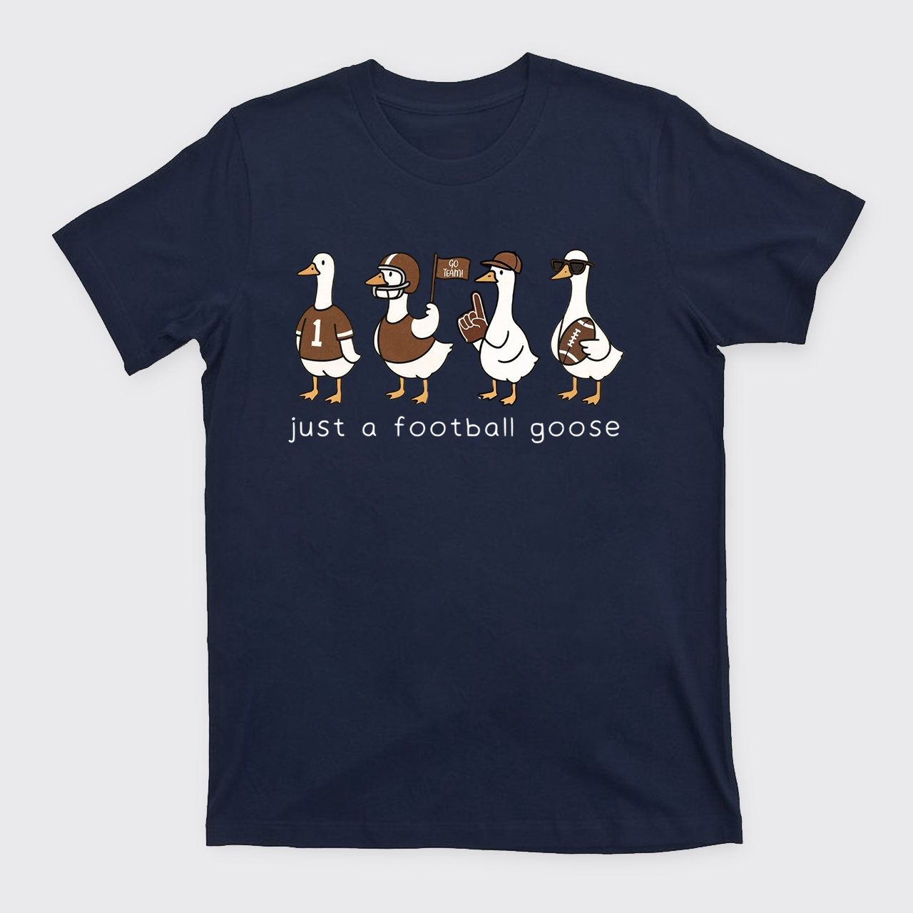 Silly Goose Football T-Shirts