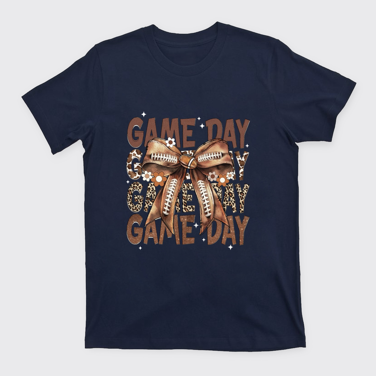  Football Bow T-Shirts
