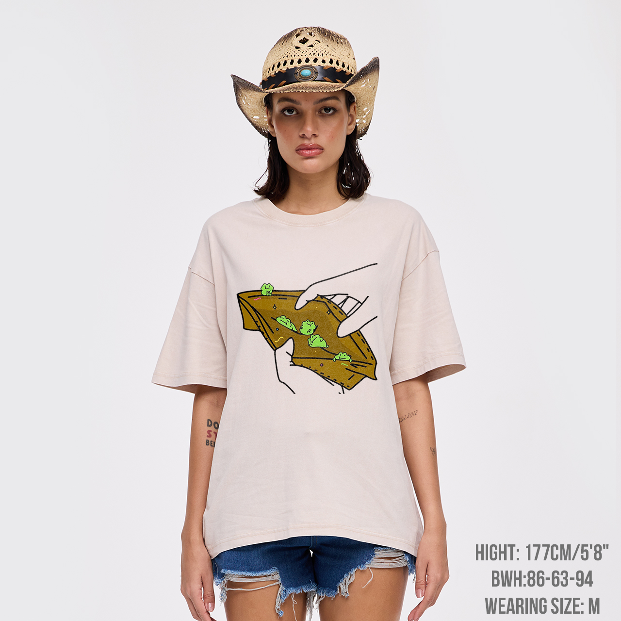 Just A Lot Of Frogo Money Garment-dye Tees