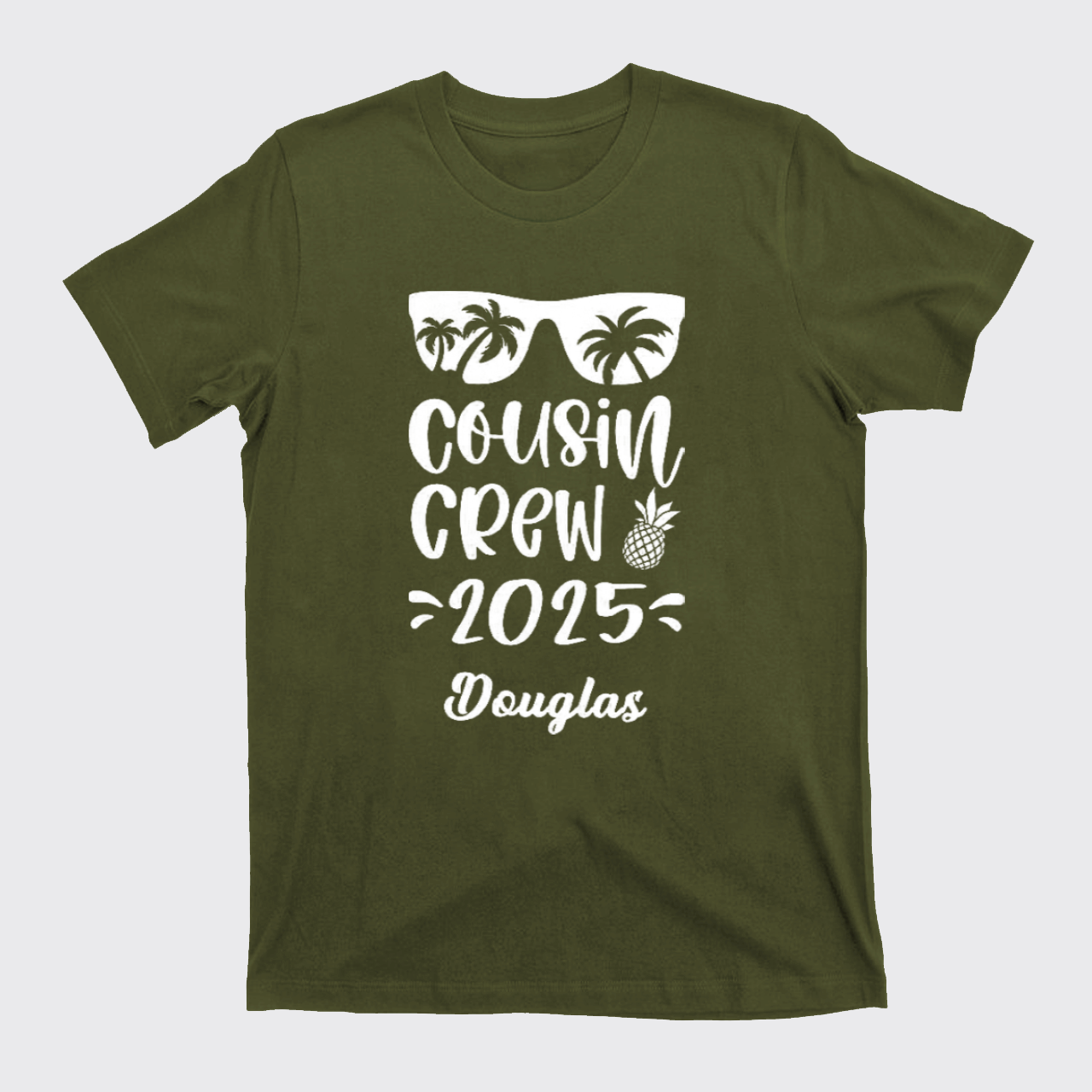 Personalized Cousin Crew 2025 T-Shirts