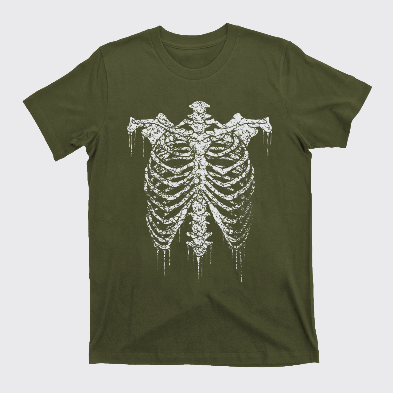 Halloween Retro Horror Skeleton T-Shirts