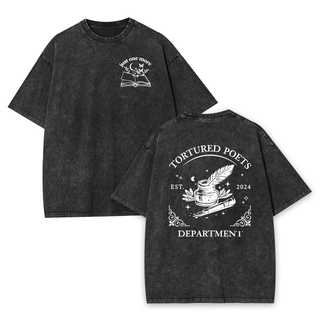 Just One More Tortured Poets Department Garment-dye Tees