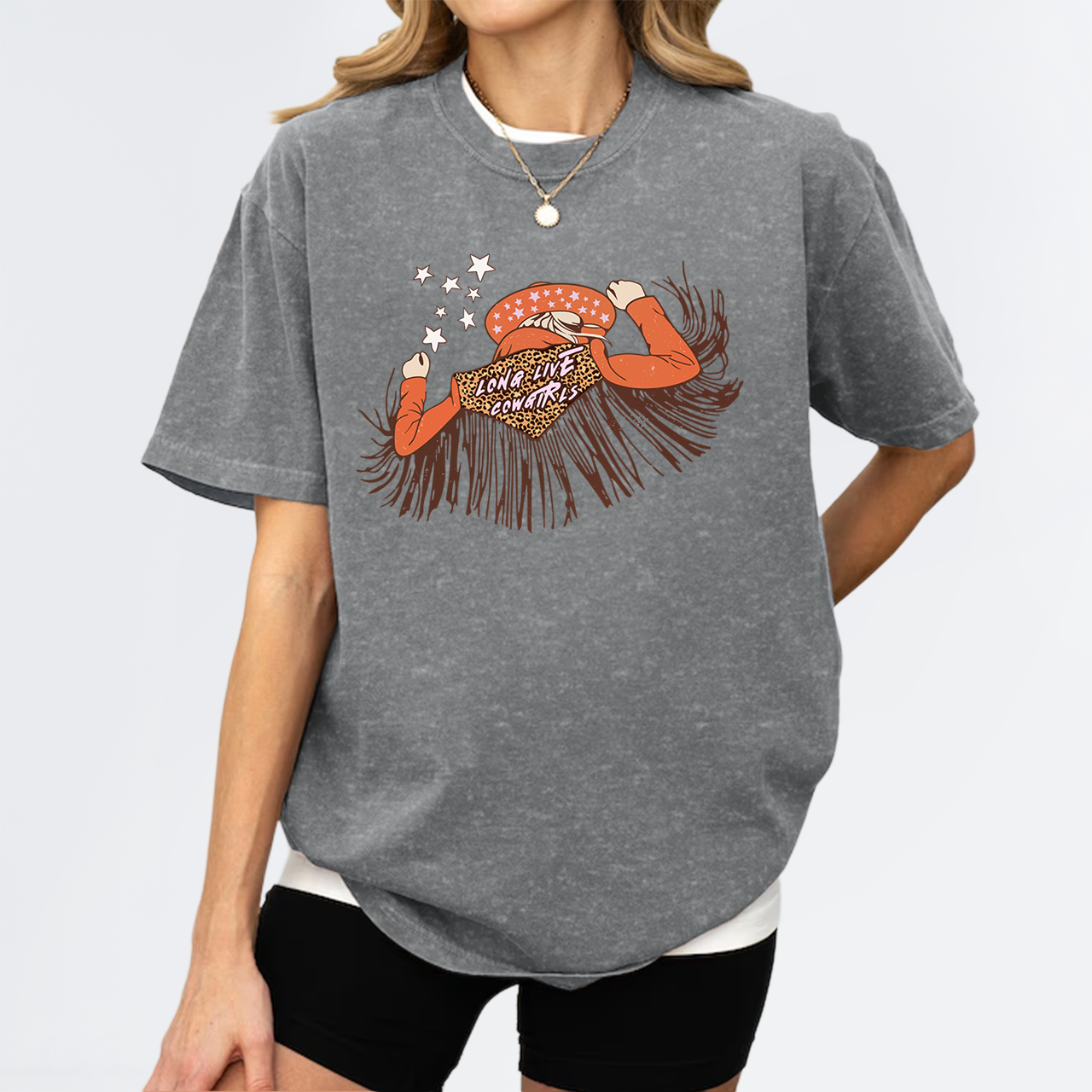Long Live Cowgirls Western Cowboy Garment-dye Tees