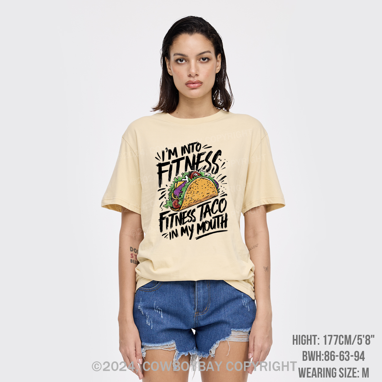 I'm Into Fitness, Fitness Taco In My Mouth T-Shirts