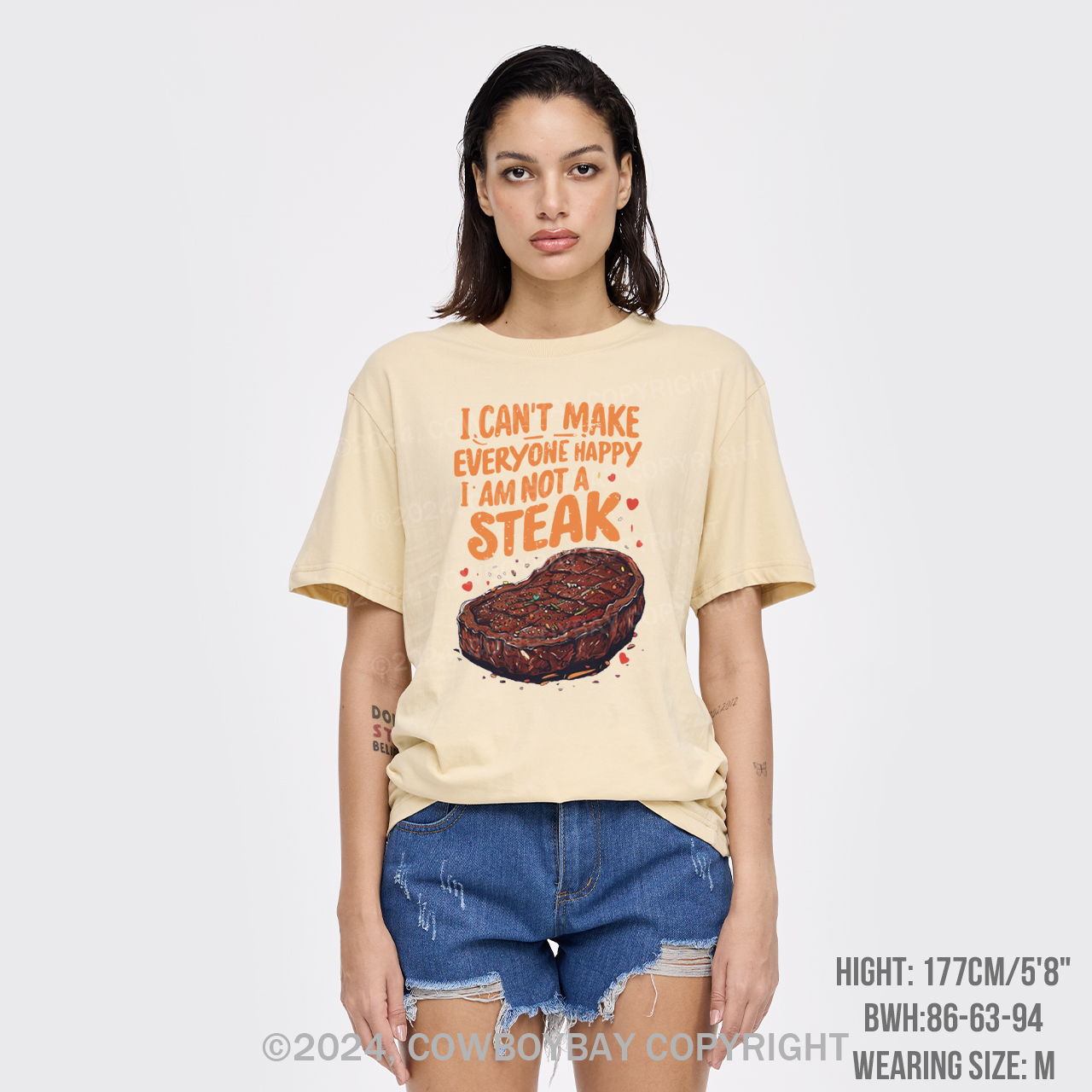 I Can't Make Everyone Happy,I'm Not A Steak T-Shirts