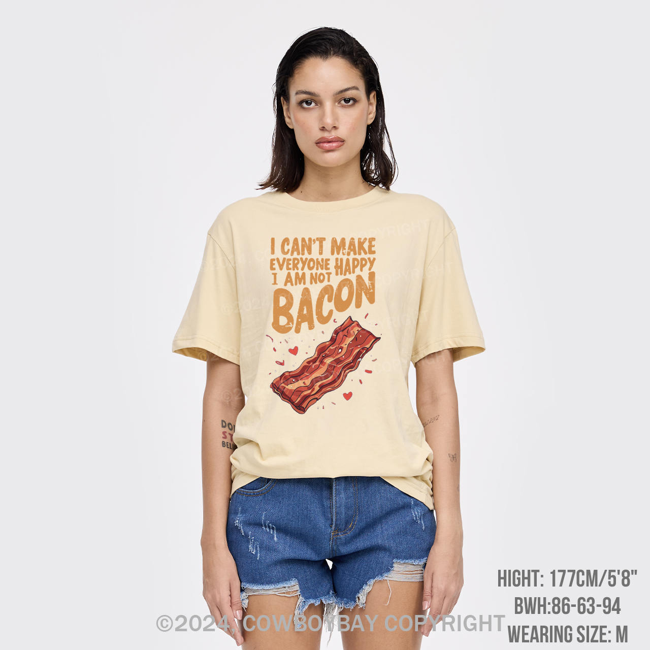 I Can't Make Everyone Happy,I'm Not A Bacon T-Shirts