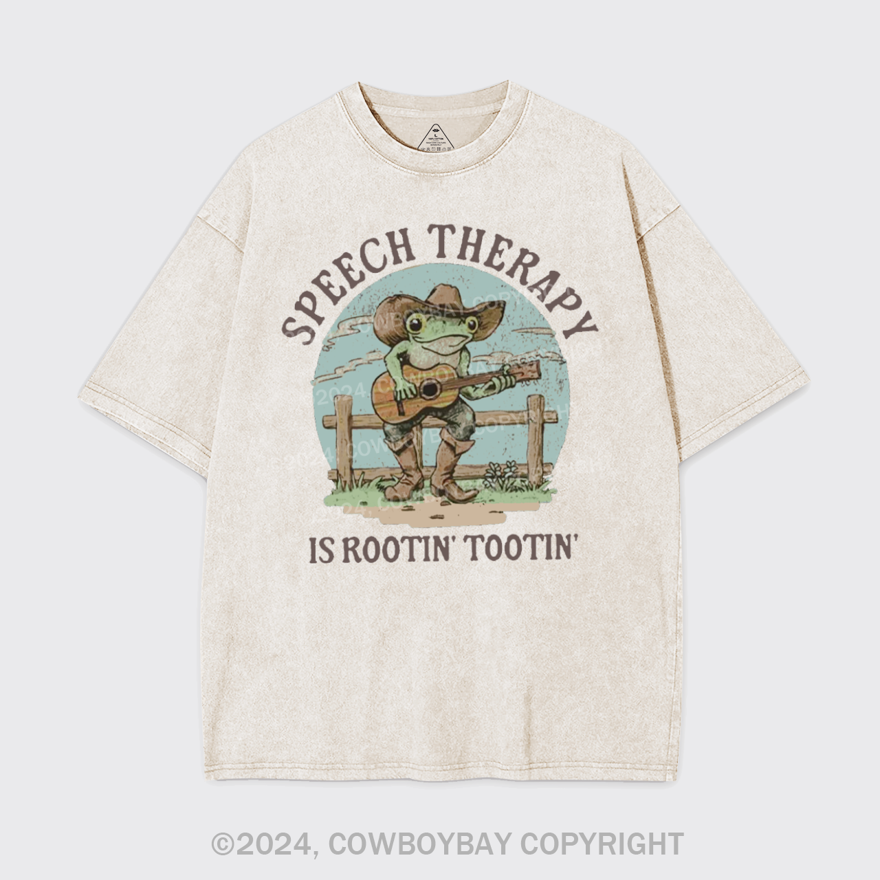 Speech Therapy Is Rootin' Tootin' Garment-dye Tees