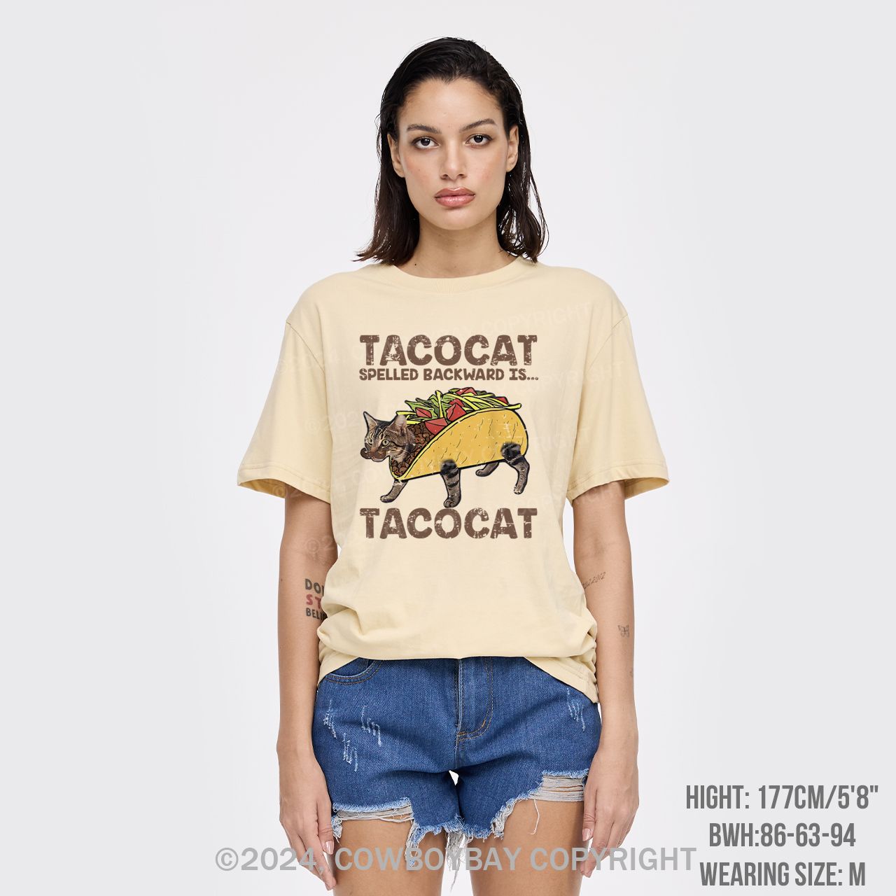 Vintage Taco & Cat T-Shirts