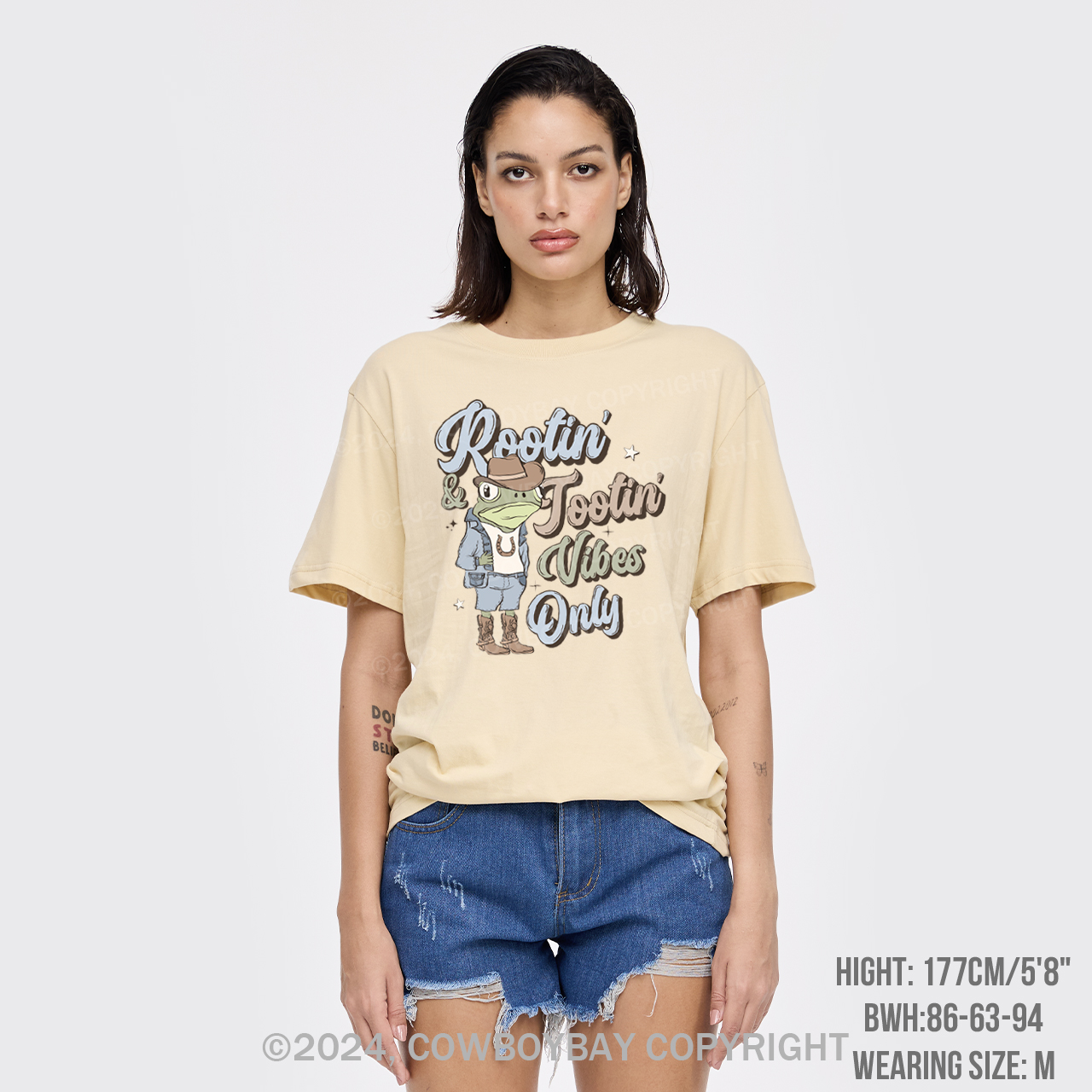 Rootin' And Tootin' Vibes Only T-Shirts