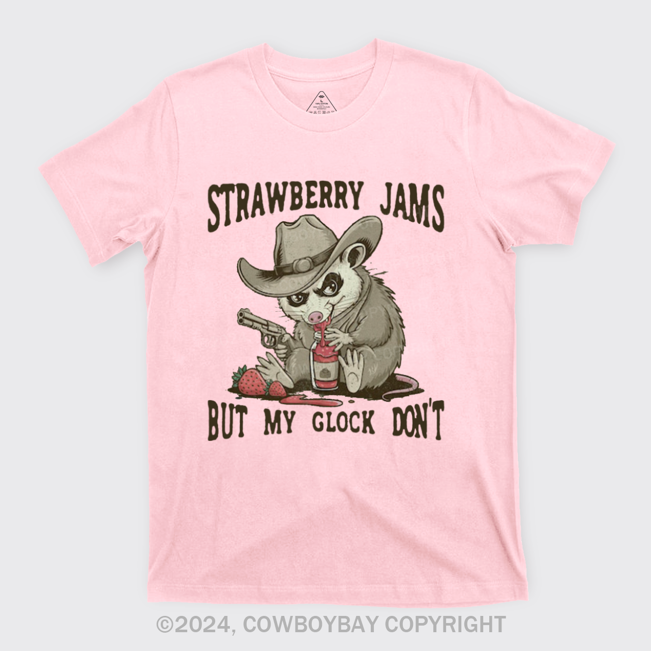 Strawberry Jams But My Glock Don't T-Shirts