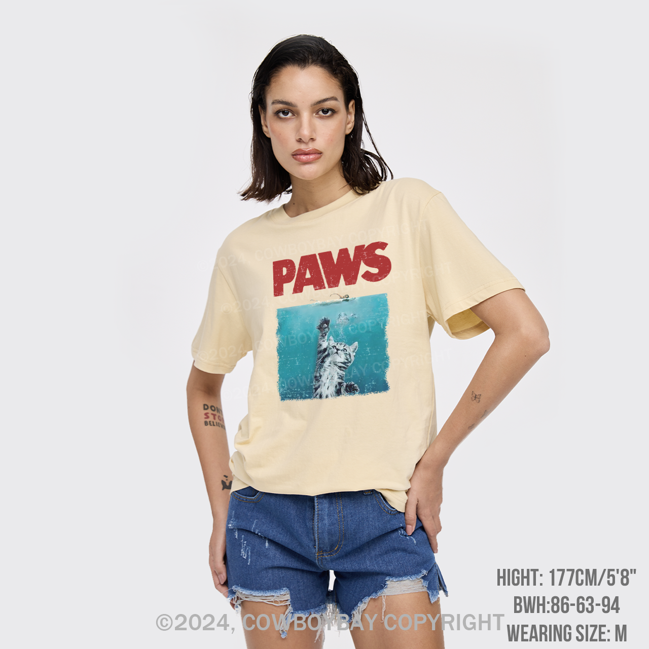 Paws Kitten Jaws T-Shirts