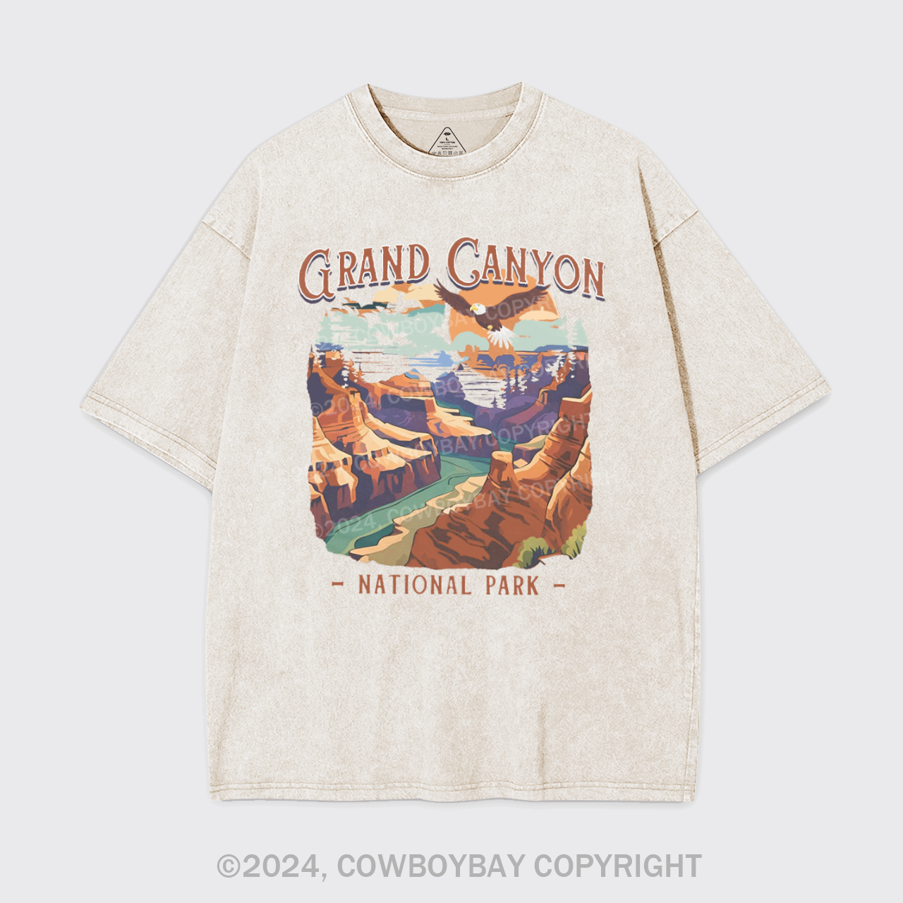Vintage Grand Canyon National Park Garment-dye Tees