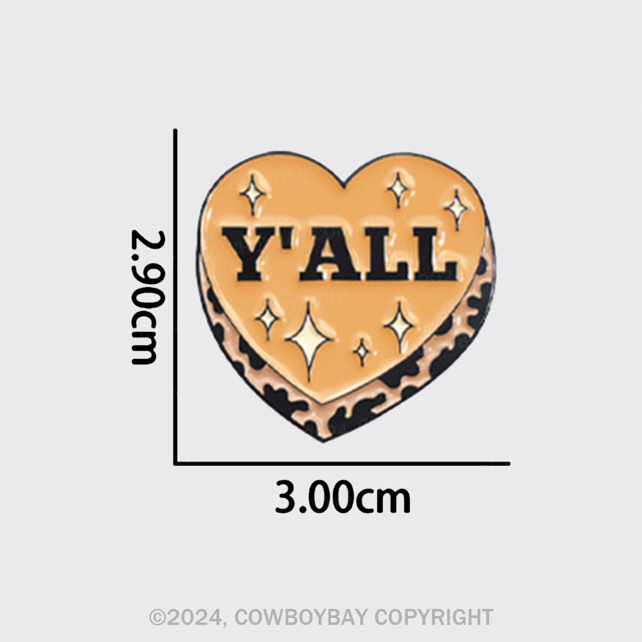 Y'all_Cowboybay Pin