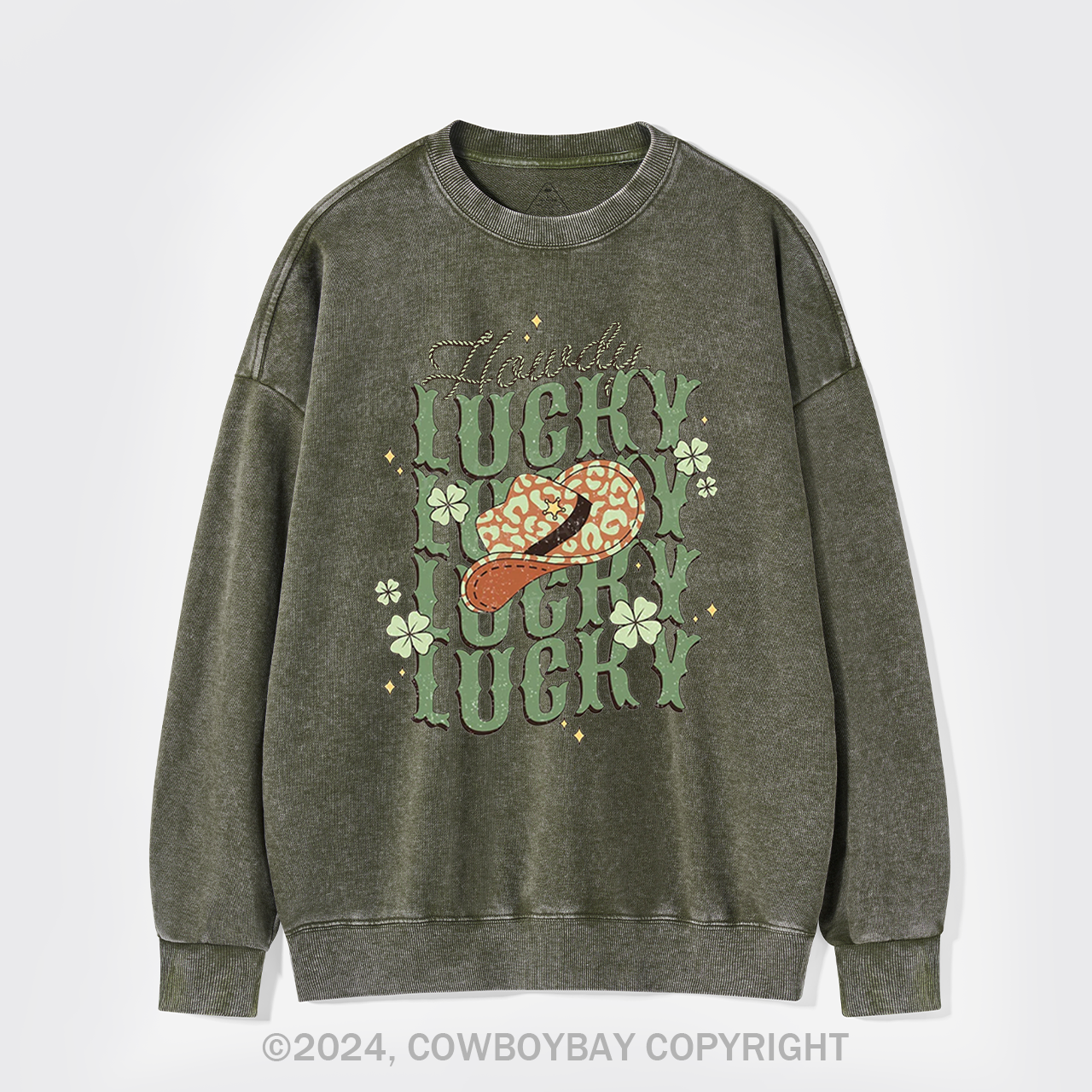 Howdy Lucky Washed Sweatshirts