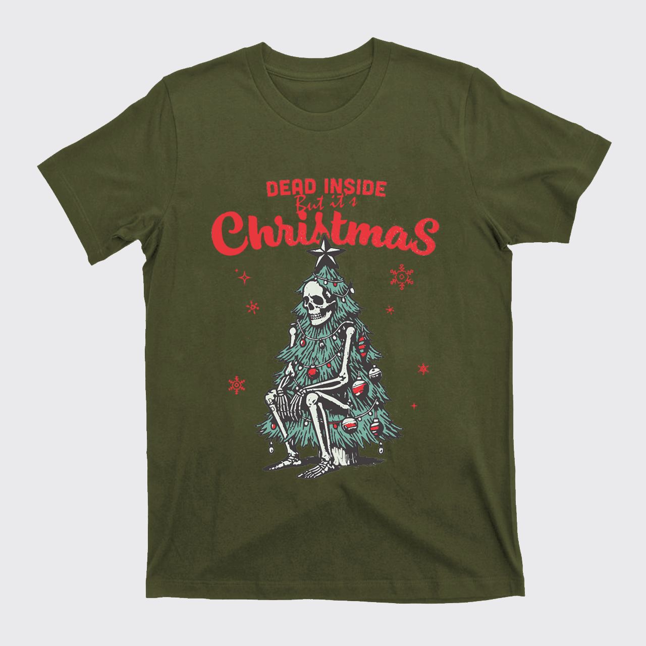 Dead Inside But it's Christmas T-Shirts