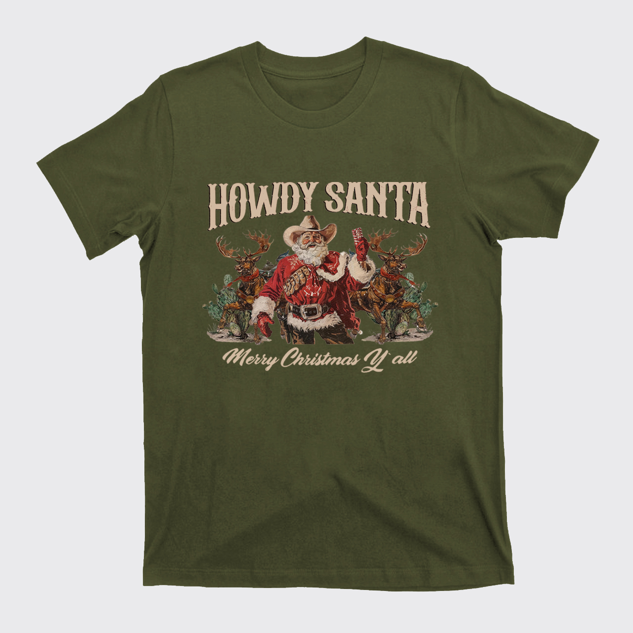 Merry Christmas Y'all T-Shirts