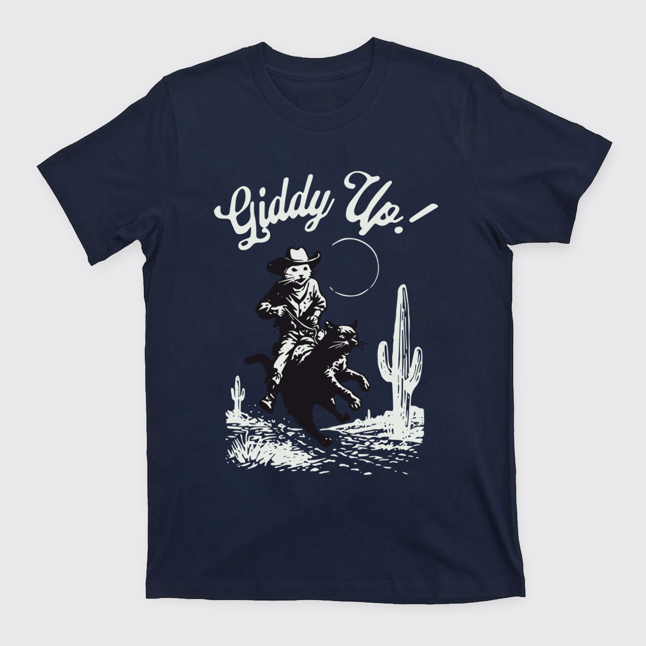 Giddy Up Funny Cowboy Mouse T-Shirts