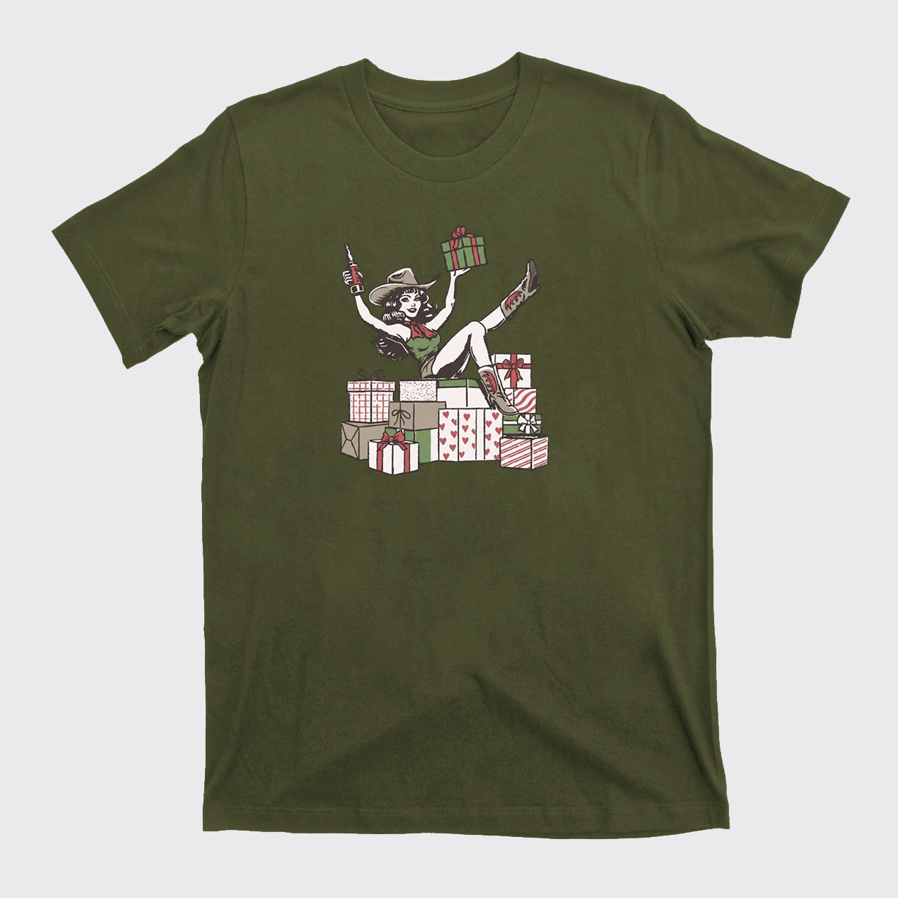 Cowgirl Christmas T-Shirts