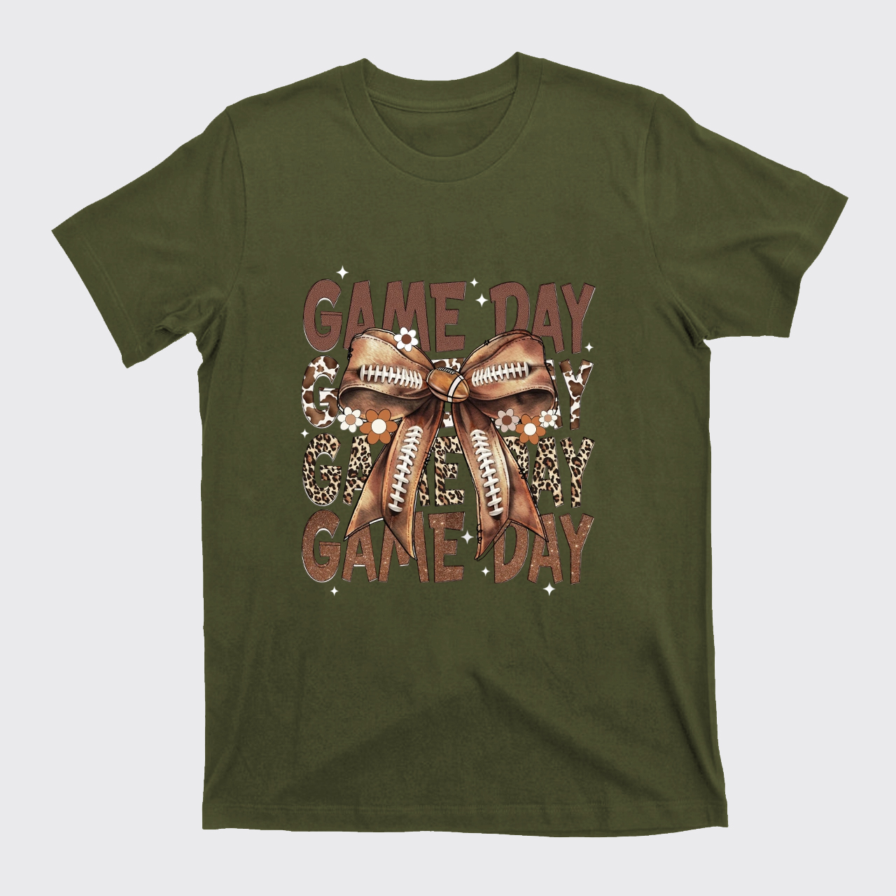  Football Bow T-Shirts