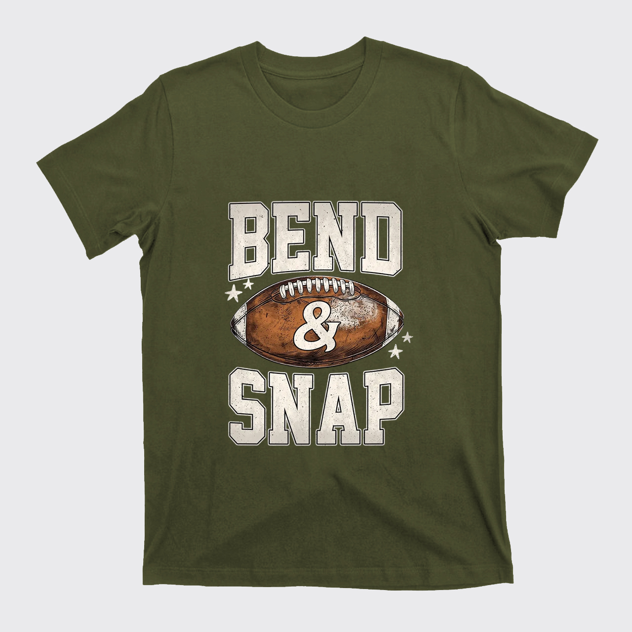 Bend and Snap Football T-Shirts