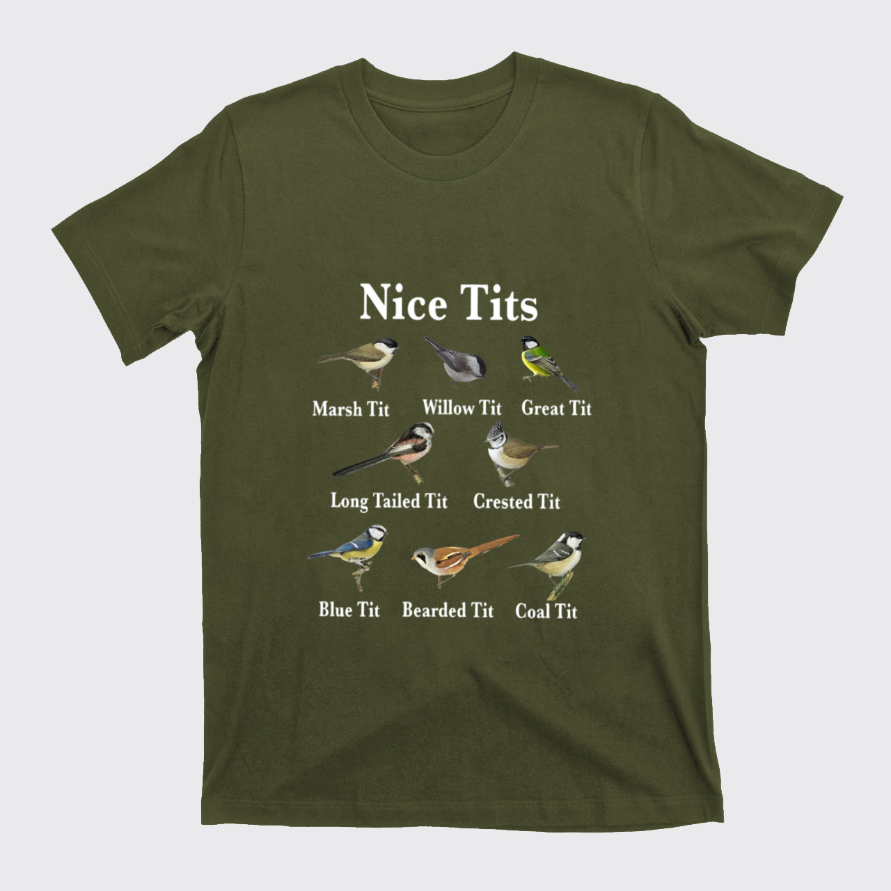 Funny Bird Tits T-Shirts