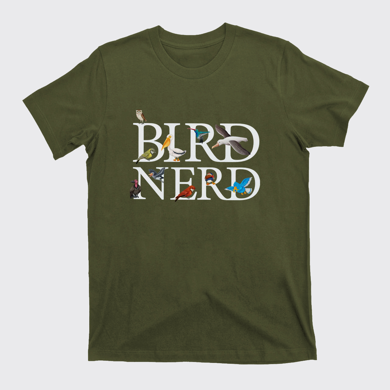 Bird Nerd Bird Watcher T-Shirts