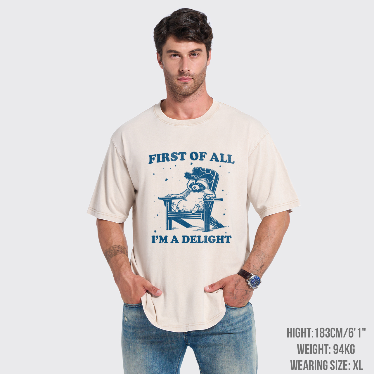 First of All I'm a Delight Garment-dye Tees