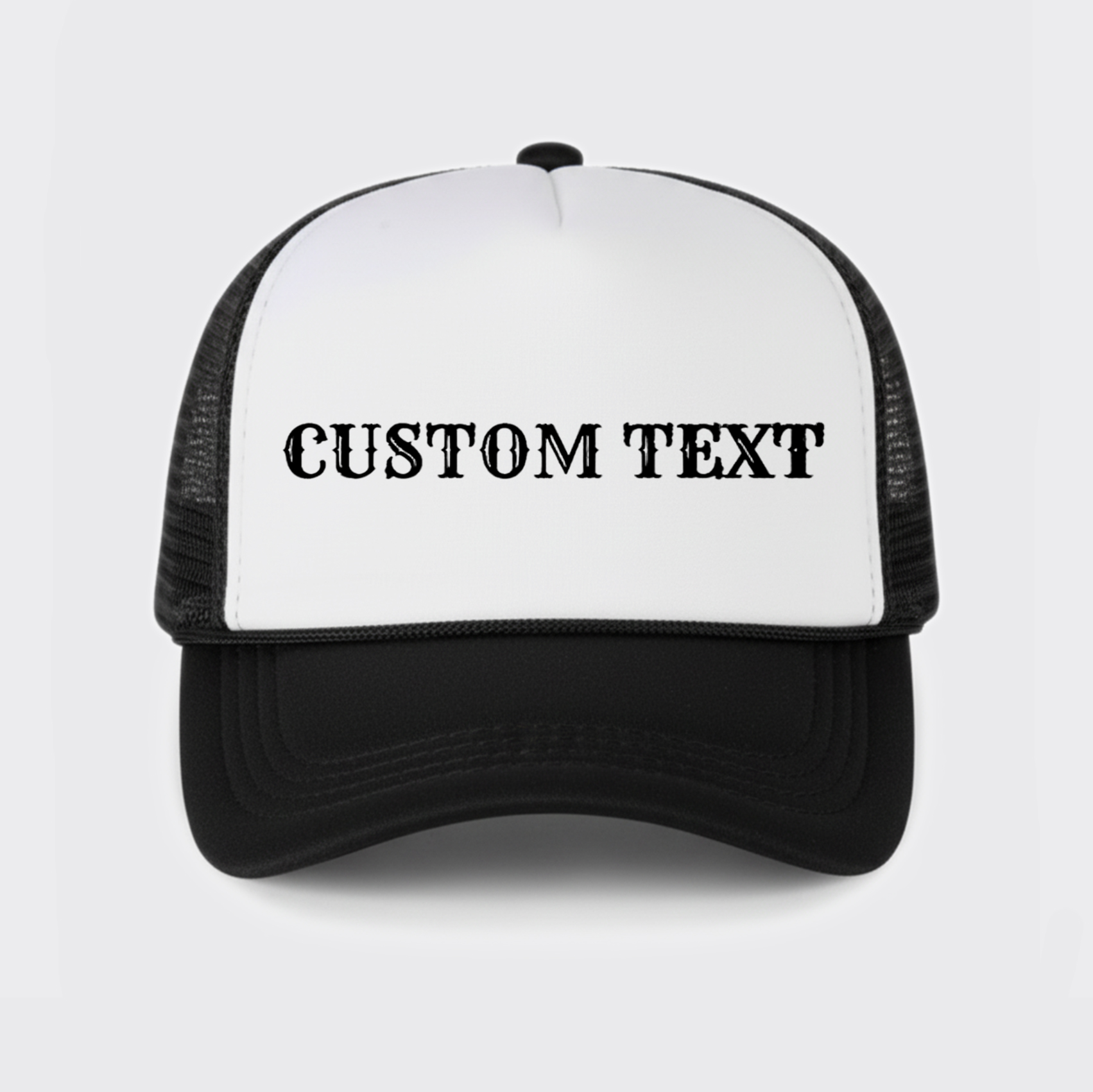 Custom Text Trucker Hat