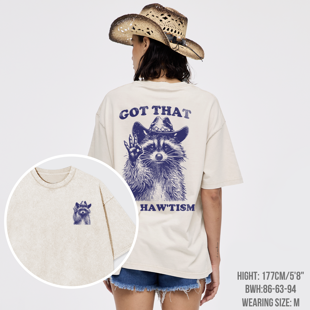 Got That Yee-Haw'Tism Garment-dye Tees