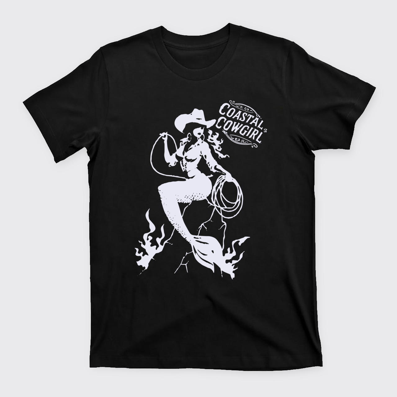 Coastal Cowgirl Mermaid T-Shirts