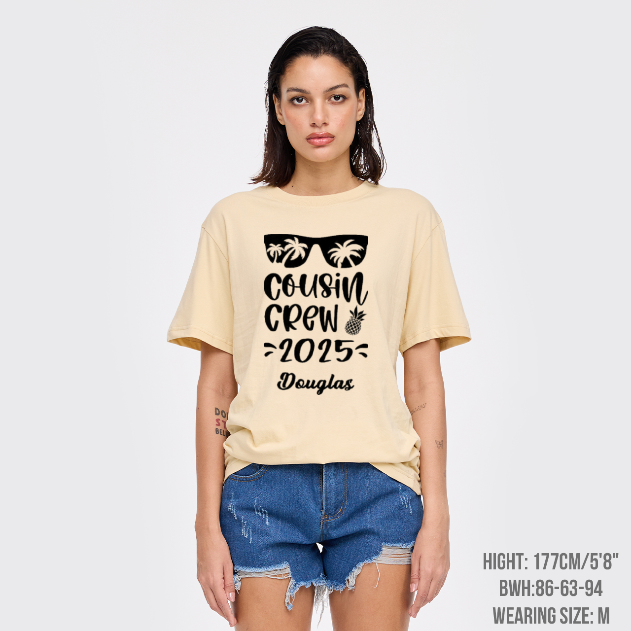 Personalized Cousin Crew 2025 T-Shirts