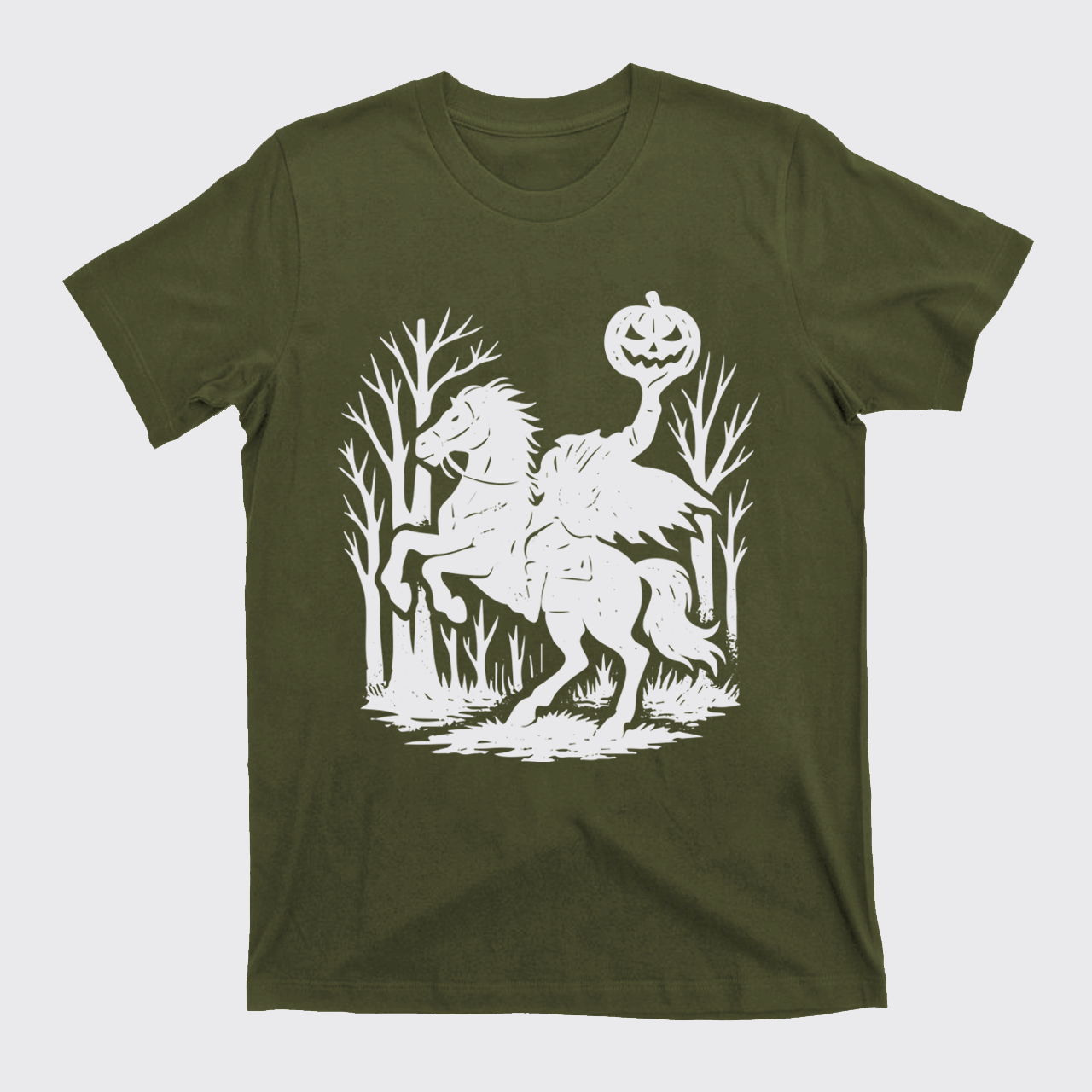 Halloween Scary Headless Horseman T-Shirts