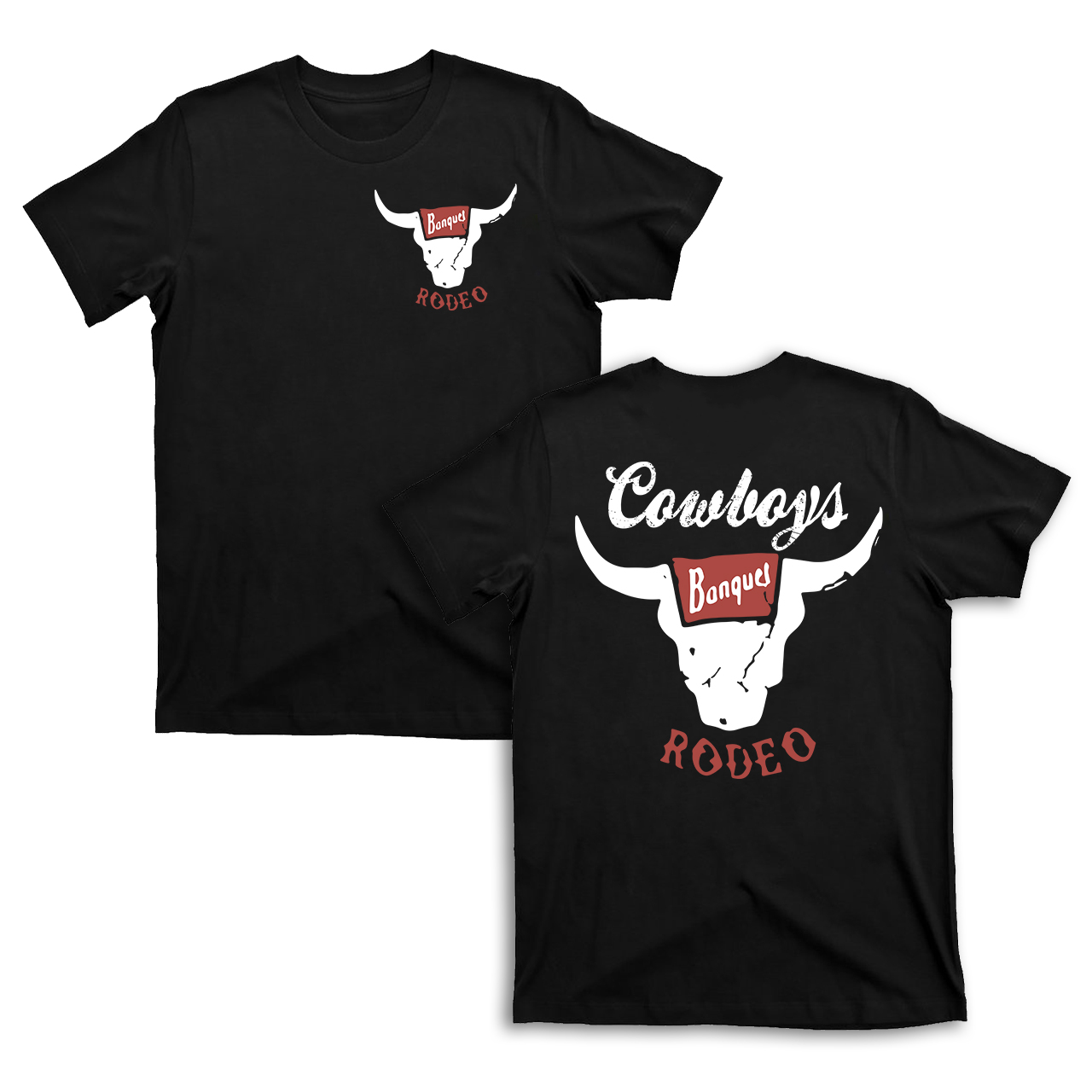 Cowboy Banquet Rodeo Retro-Inspired Tees