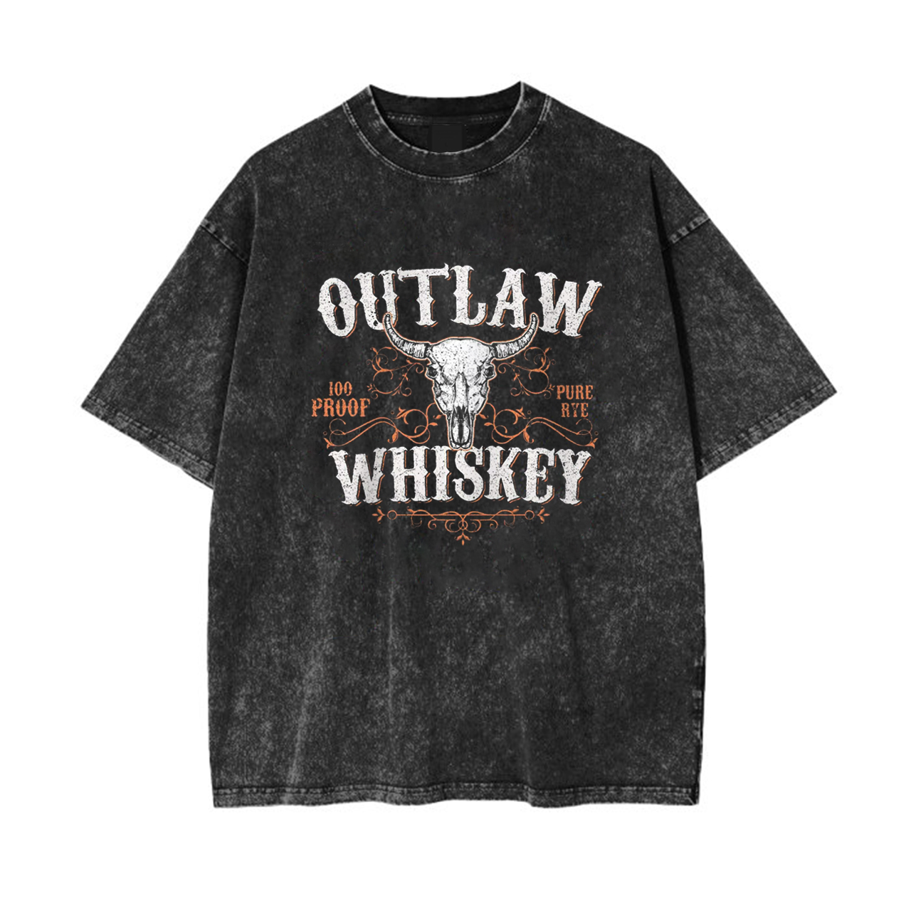 Outlaw Whiskey Garment-dye Tees