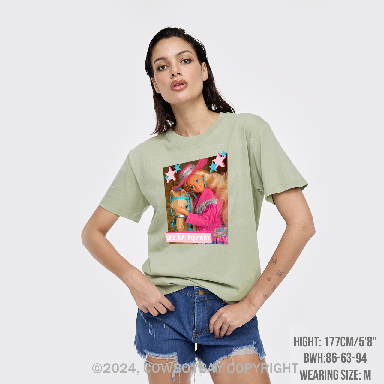 Cute But Expensive Retro Cowboy T-Shirts