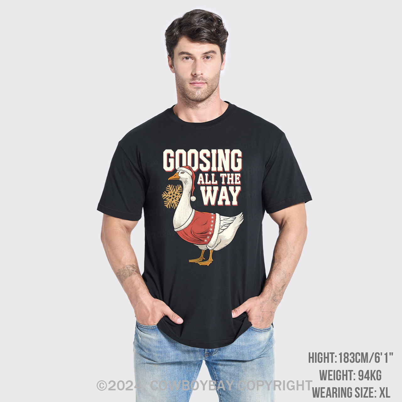 Goosing All The Way -Shirts