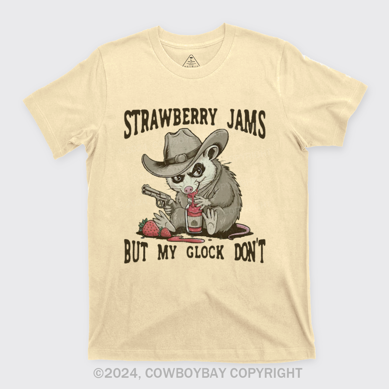 Strawberry Jams But My Glock Don't T-Shirts