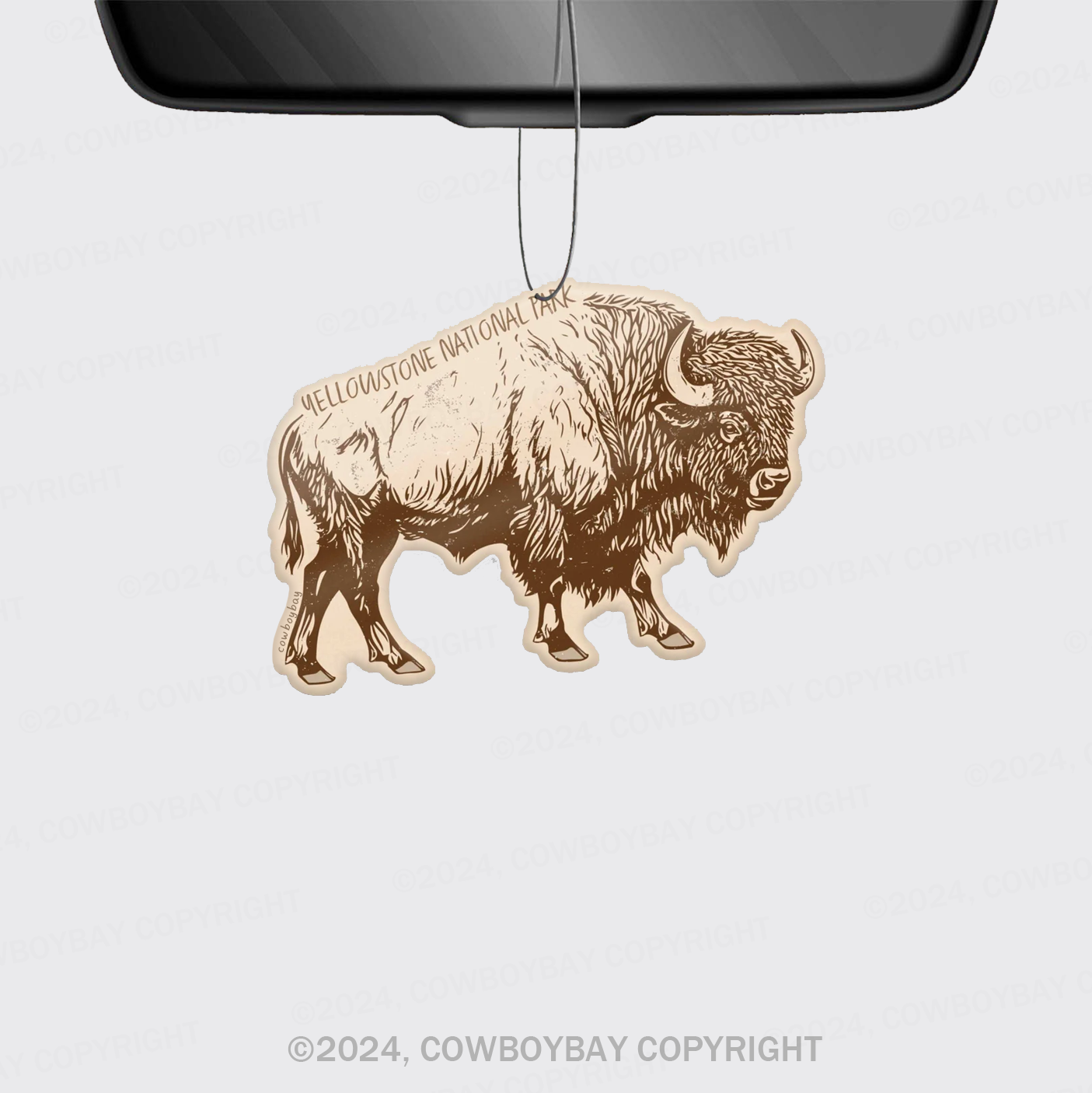 Yellowstone National Park Car Air Freshener