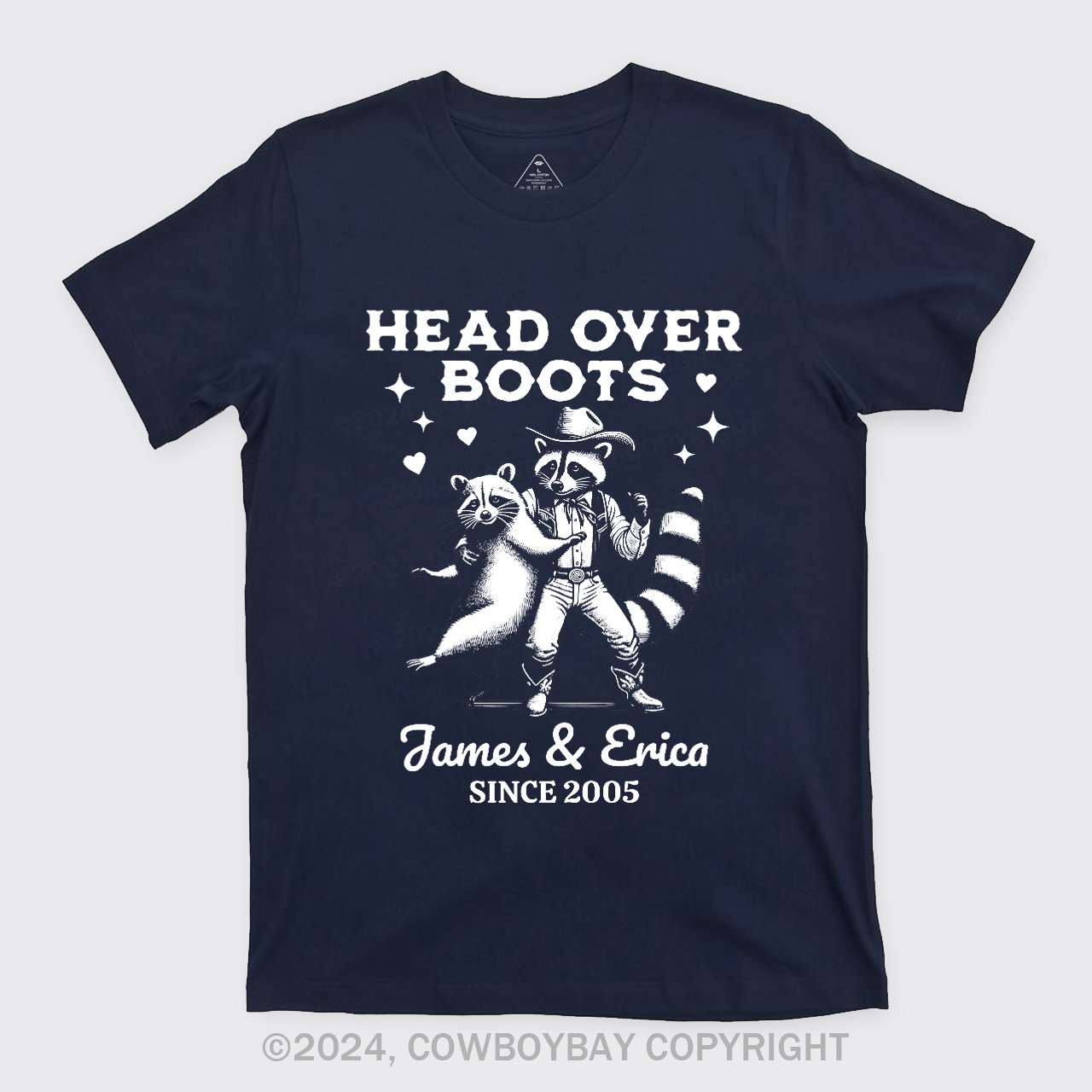 Head Over Boots Couples T-Shirts
