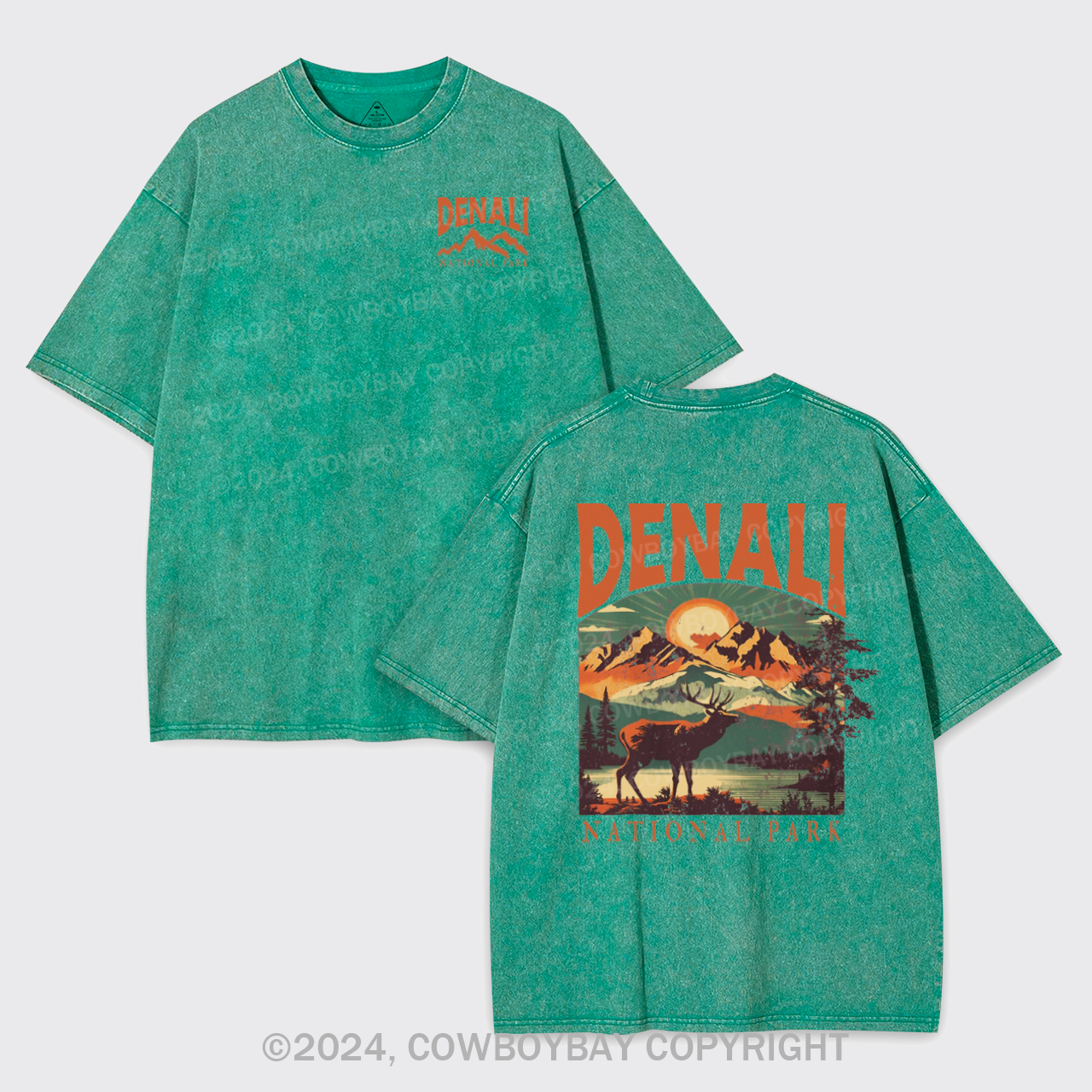 Denali National Park Garment-dye Tees