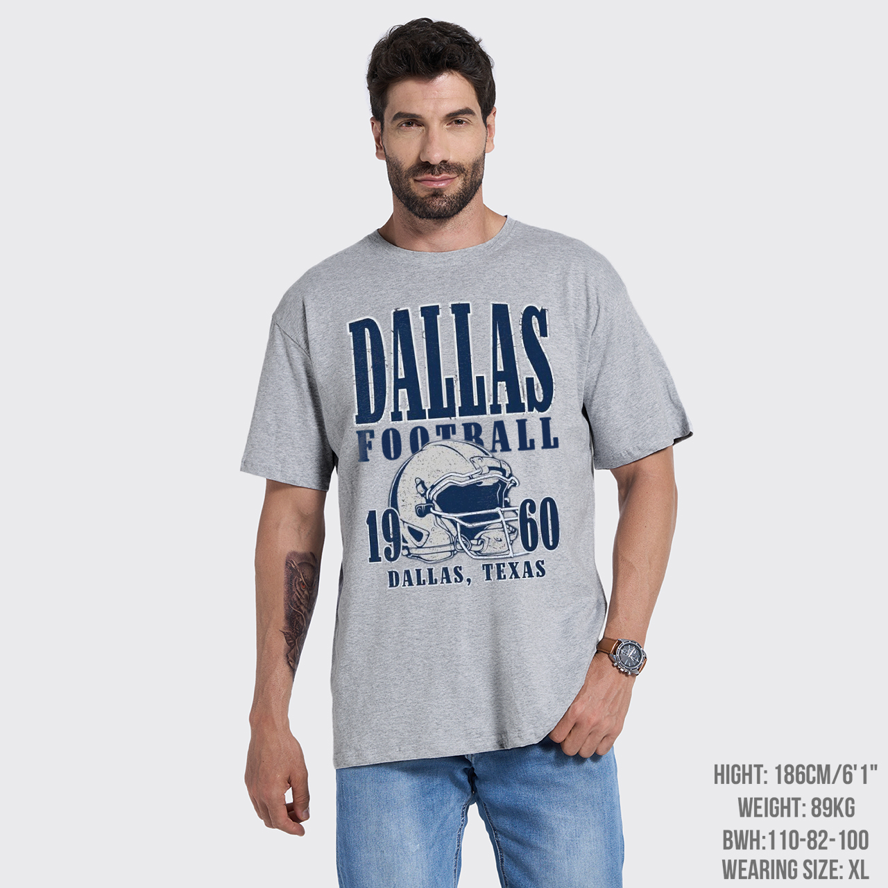 Football Vintage Style T-Shirts