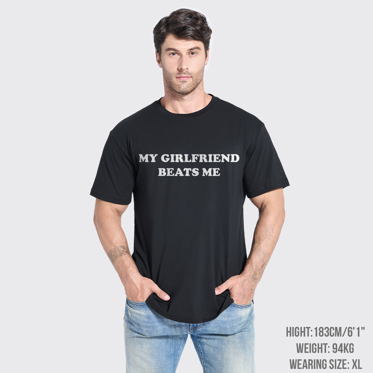 My Girlfriend Beats Me T-Shirts