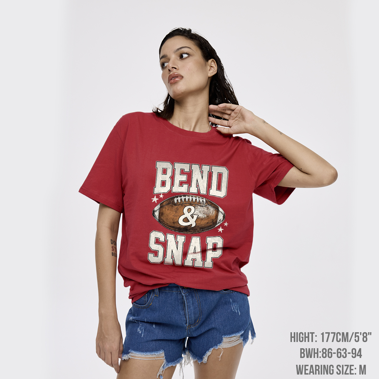 Bend and Snap Football T-Shirts