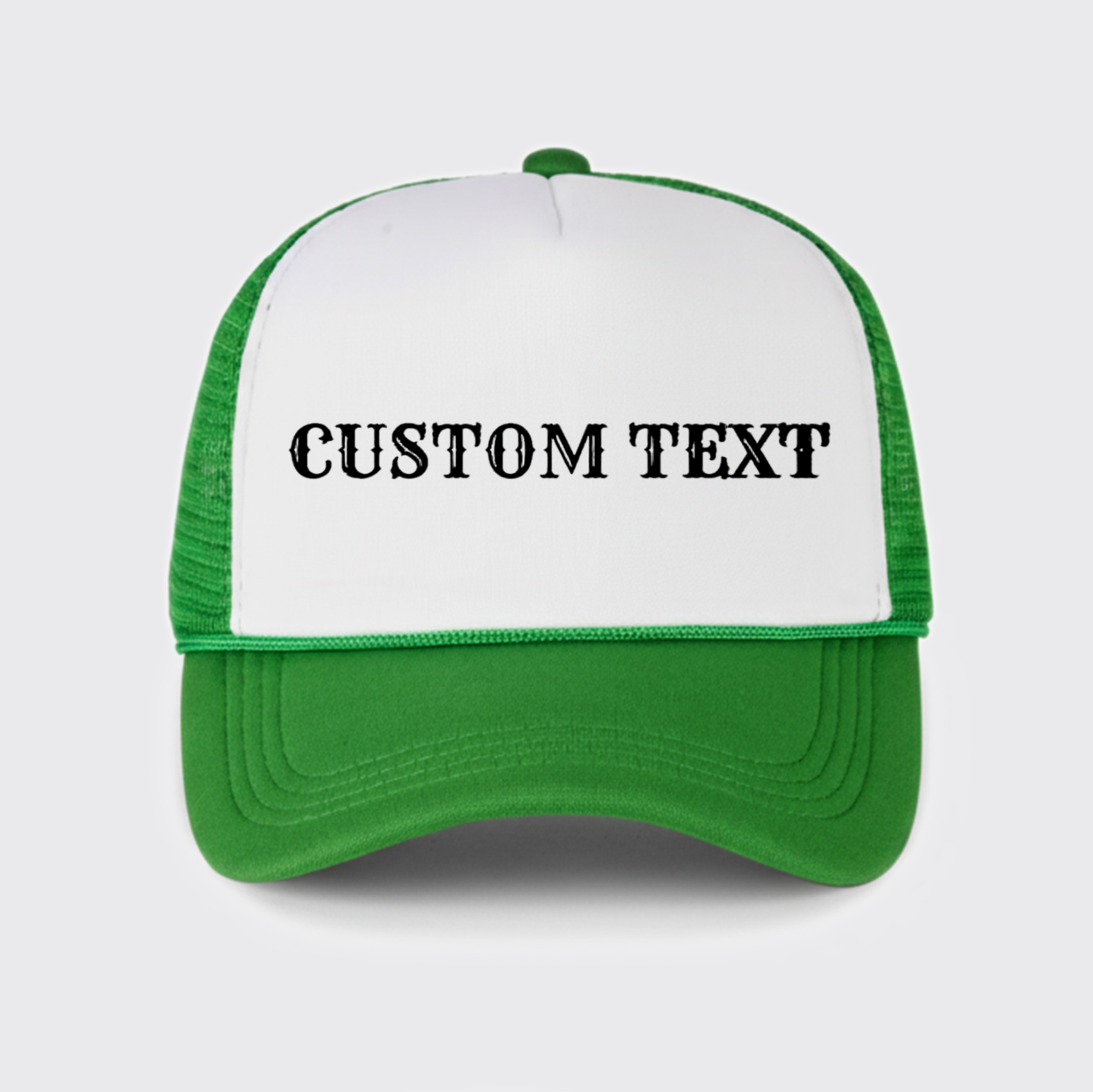 Custom Text Trucker Hat